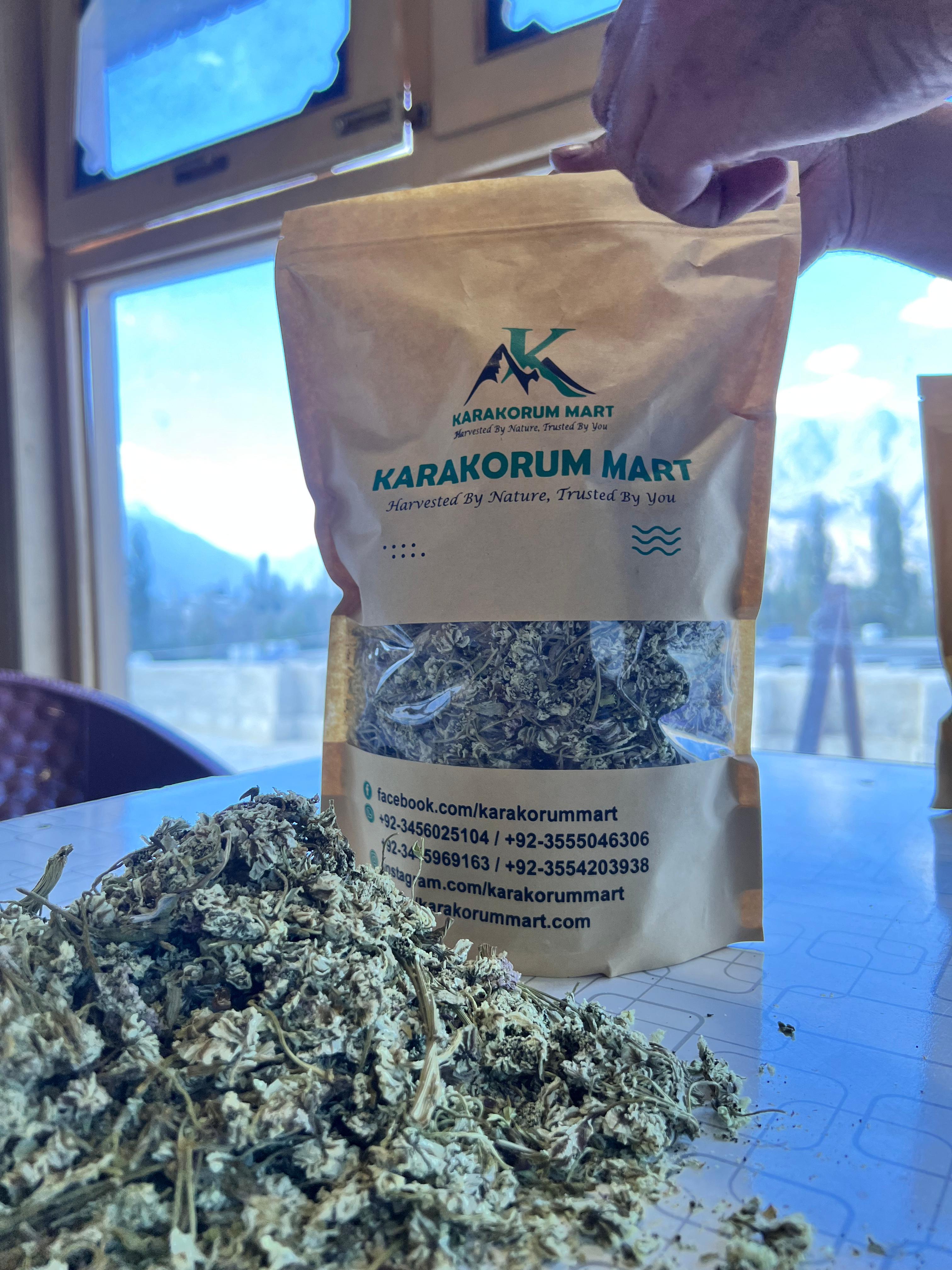 Shamdun (شمدن) – Wild Herbal Tea from Gilgit Baltistan