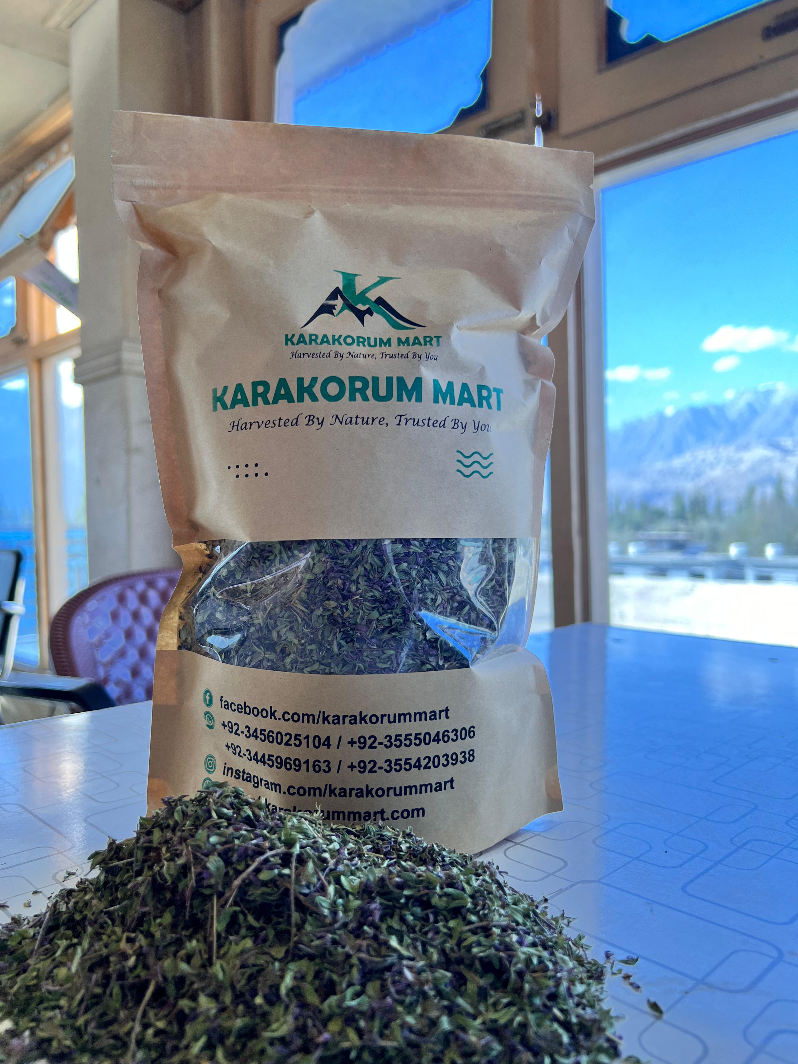 Tumburuk (Tumuro) – Wild Thyme Herbal Tea from Gilgit Baltistan